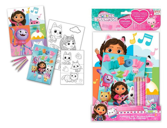 Куклената къща на Габи coloring комплект