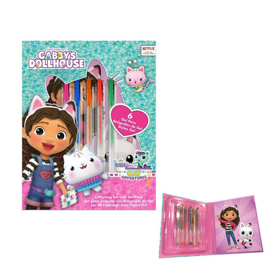 Куклената къща на Габи Smoothie Land notebook + gel pen комплект