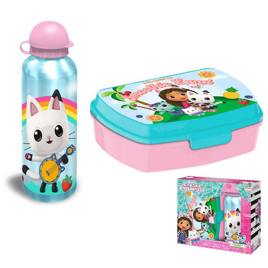 Куклената къща на Габи Smoothie Land sandwich box + aluminum bottle комплект