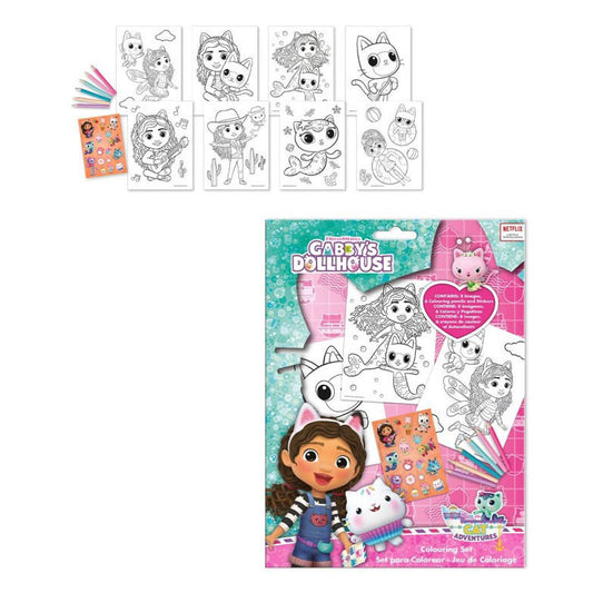 Куклената къща на Габи Smoothie Land coloring комплект with Стикери