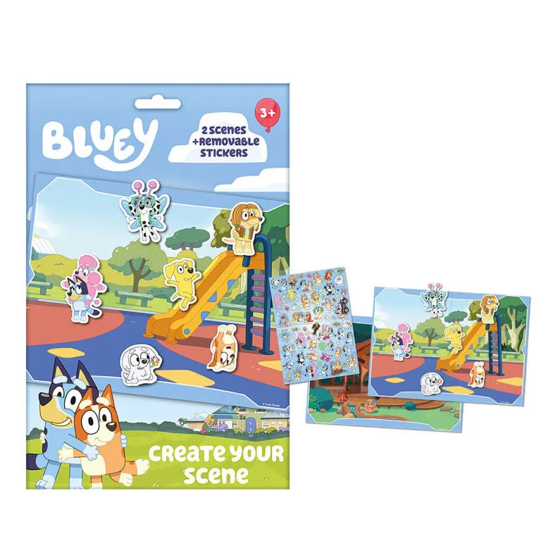 Креативен комплект със стикери Блуи Bluey