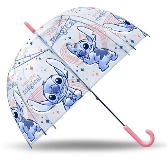 Дисни Лило и Стич Magical transparent детски semi-Колаатовic umbrella ?Ш70 см
