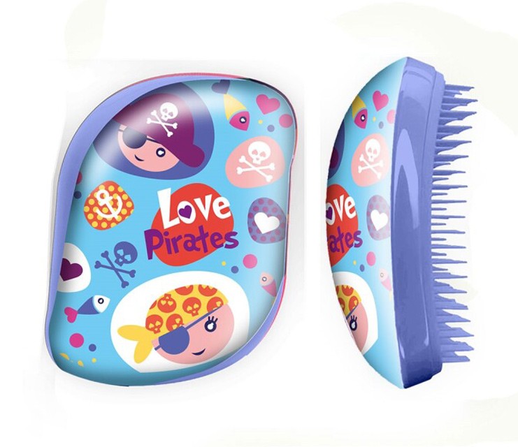 Пират Обичам те Hairbrush 9 см
