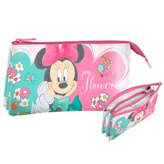 Дисни Мини  детско cosmetic bag, pencil case with 3 compartМъжеts