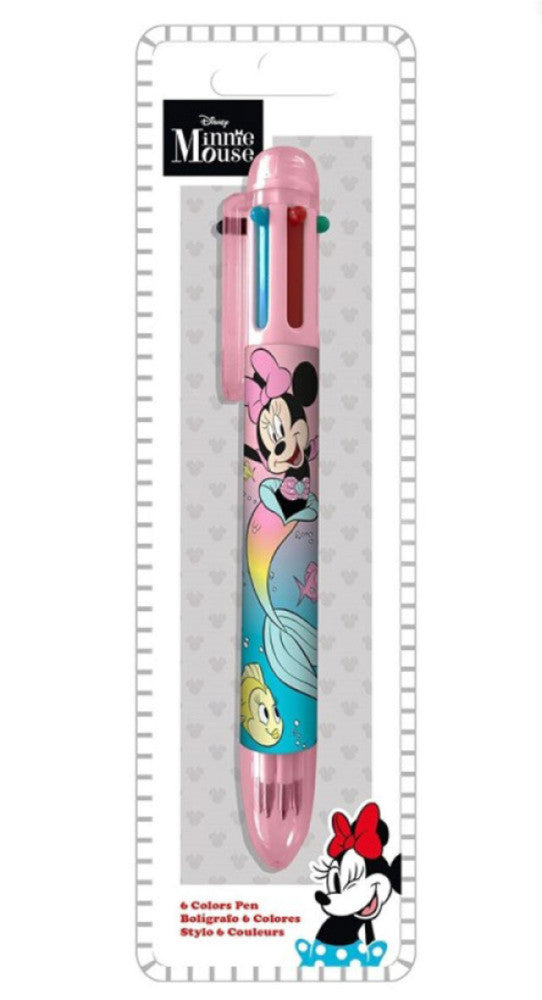 Дисни Мини  Mermaid 6-color Pen