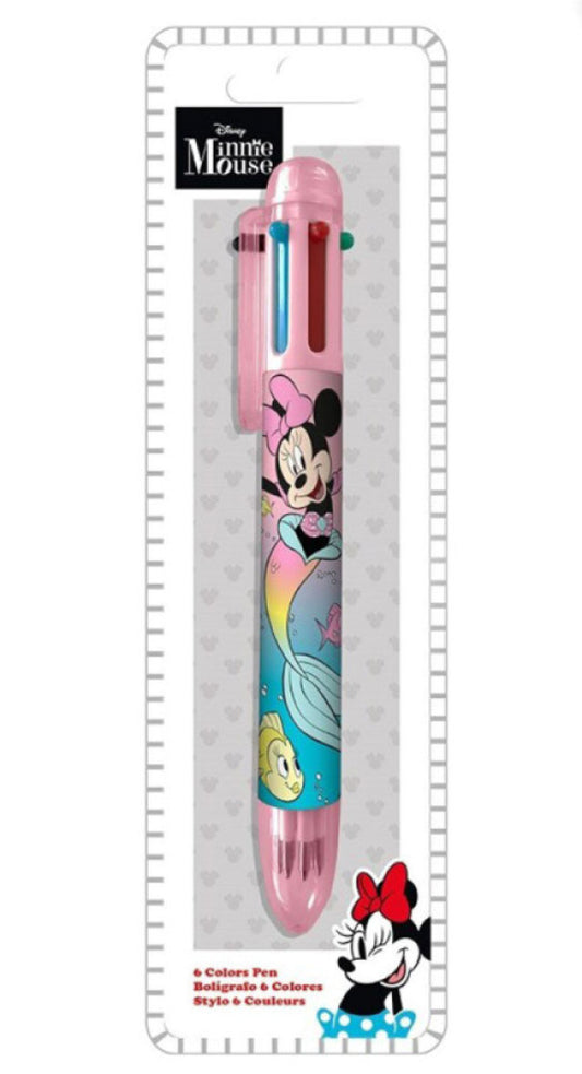 Дисни Мини  Mermaid 6-color Pen