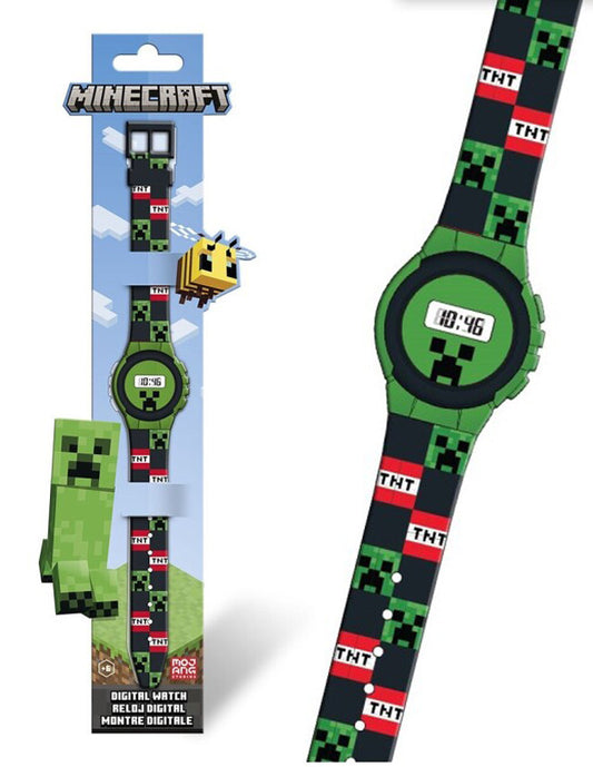 Майнкрафт TNT digital watch