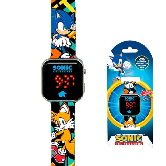 Таралежът Соник Tails Sonic, the Таралеж digital LED watch