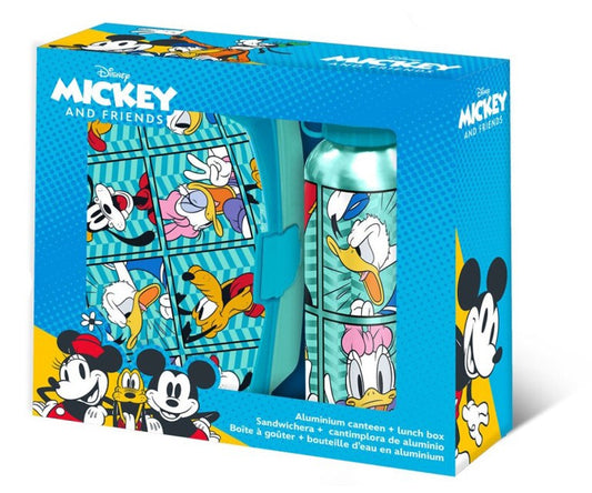 Дисни Мики  Приятели sandwich box + aluminum bottle комплект