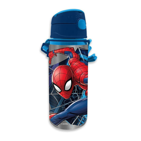 Спайдърмен  Wall aluminum bottle with hook 600 ml