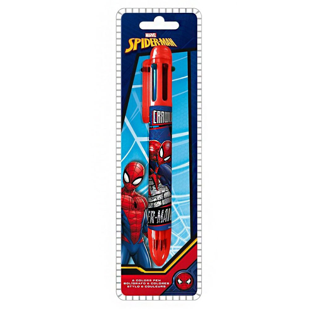 Спайдърмен  Wall 6-color pen