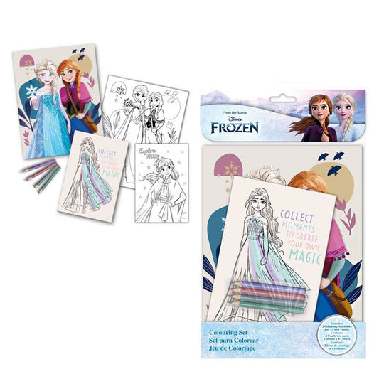 Дисни Замръзналото Кралство Enchanted coloring комплект
