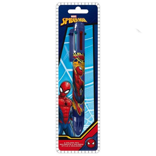 Спайдърмен  Web-Slinger 6-color pen