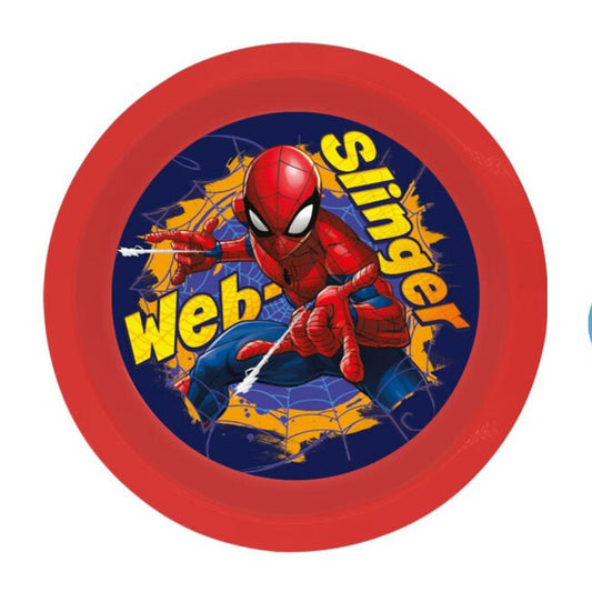Спайдърмен  Web-Slinger plastic dinner plate