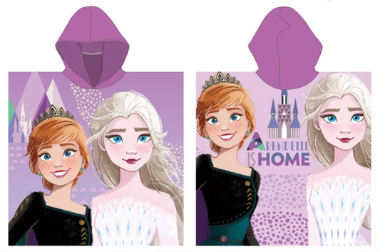 plajno poncho frozen elza i ana zamraznaloto kralstvo
