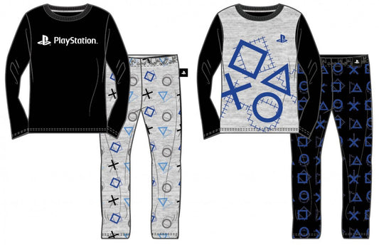 Плейстейшън детско long sleeve pajamas 6-12 години