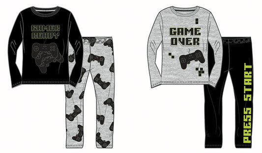 Gamer детско long pajamas 6-12 години