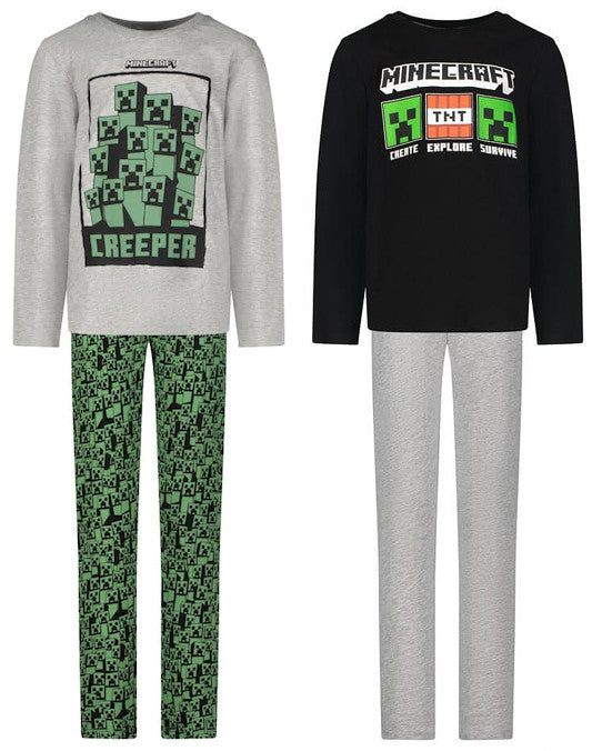 Майнкрафт Survive детски long pajamas 6-12 години