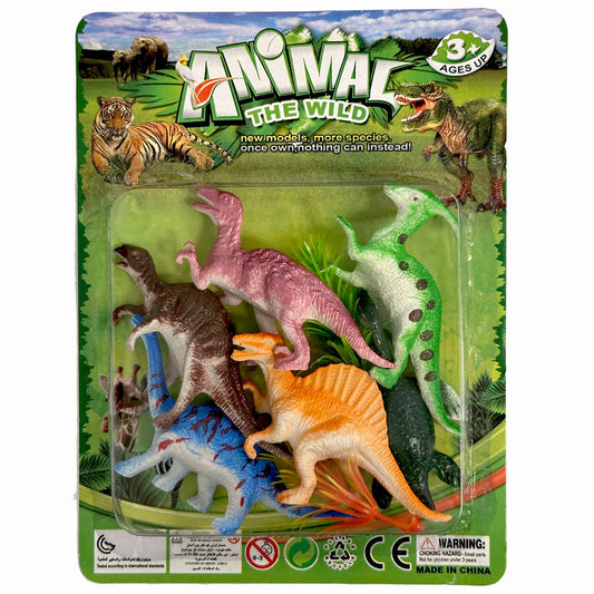 Динозавър plastic figure 6-части комплект in box
