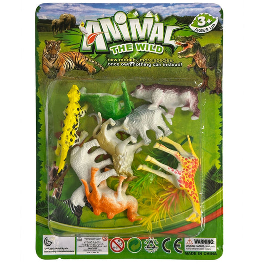 Животни plastic figure 8-части комплект in box