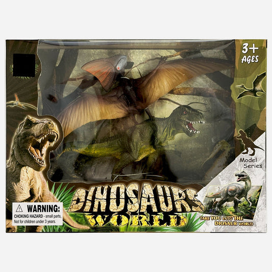 Динозавър plastic figure комплект от 2 in a box