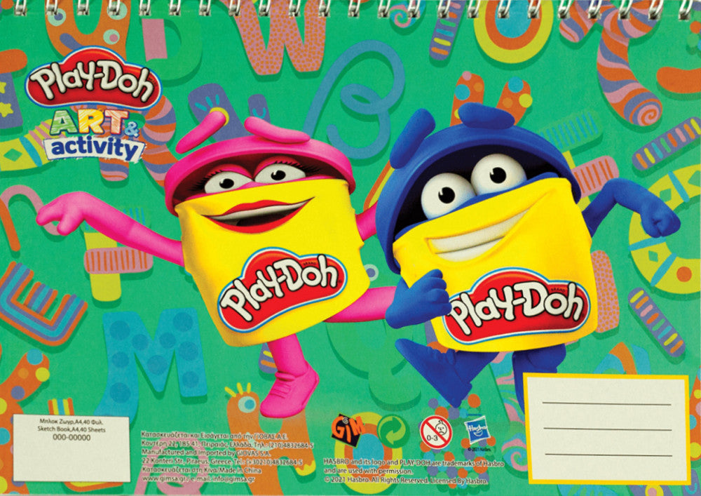 skicnik play doh blokche za risuvane