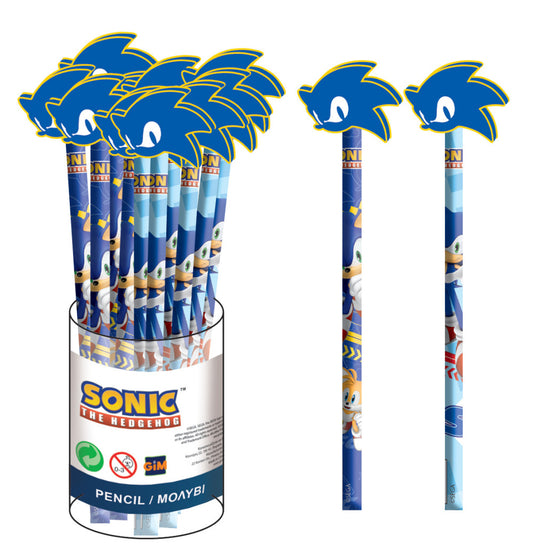 Таралежът Соник Rush Таралежът Соник HB graphite pencil with eraser top