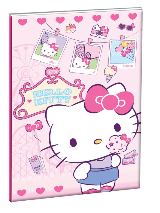 Здравей Кити Пътуване B/5 lined notebook with 40 pages