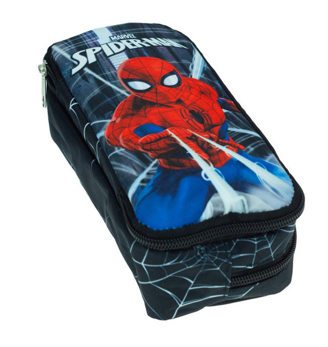 Спайдърмен  Dangled 2-compartМъжеt pencil case 26 см