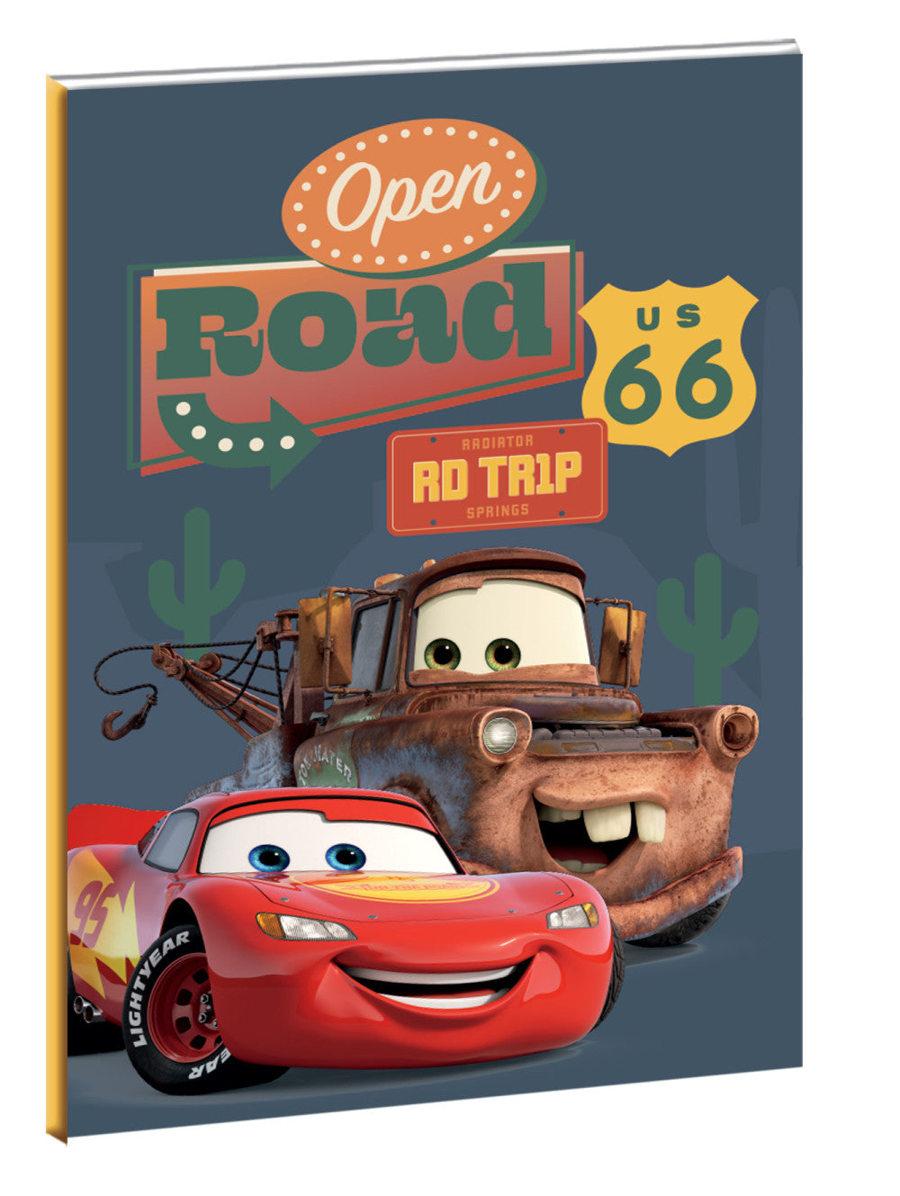 Дисни Кола Road B/5 lined notebook 40 pages