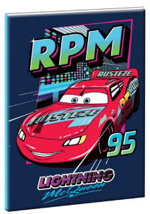 Дисни Кола RPM B/5 lined notebook 40 Чаршафи