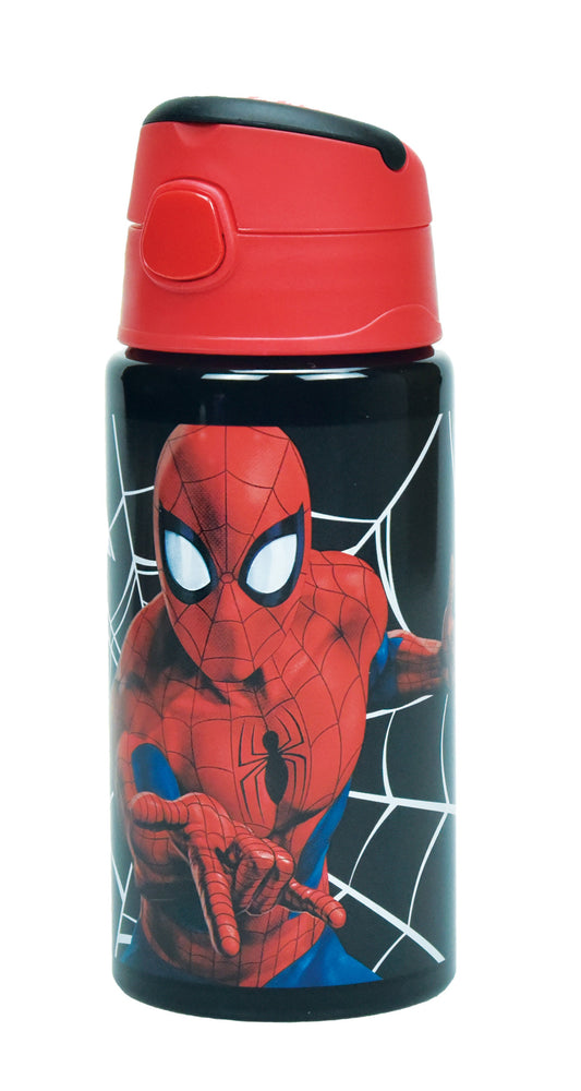 Спайдърмен  Dark aluminum bottle with hook 500 ml