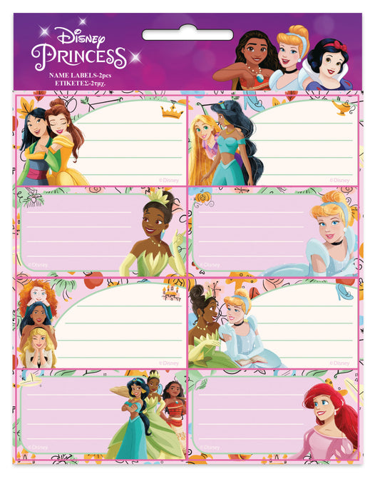 Дисни Принцеса Jointly notebook label pack of 16