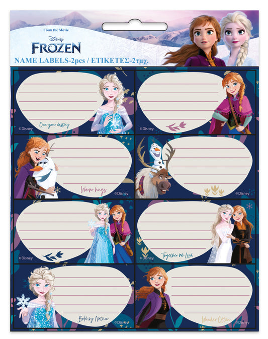 Дисни Замръзналото Кралство Explore notebook label pack of 16