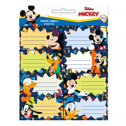 Дисни Мики  Приятели 16-части notebook label комплект