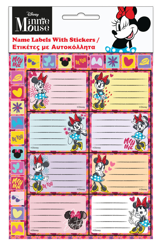 Дисни Мини  Wink notebook label with Стикери 16 части