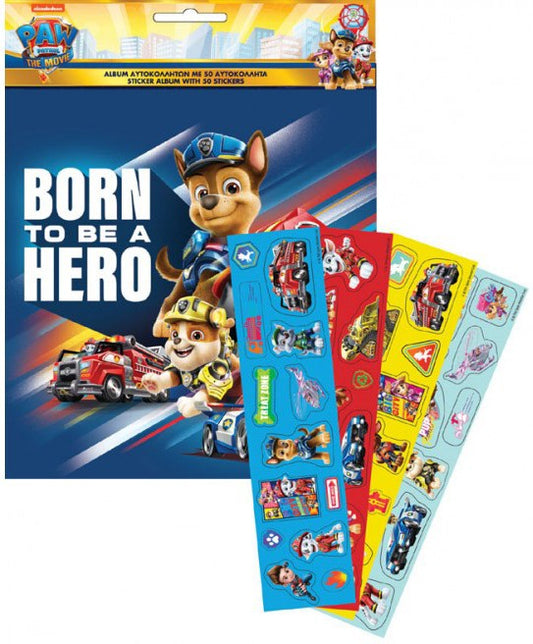 Пес патрул Movie sticker album with 50 Стикери