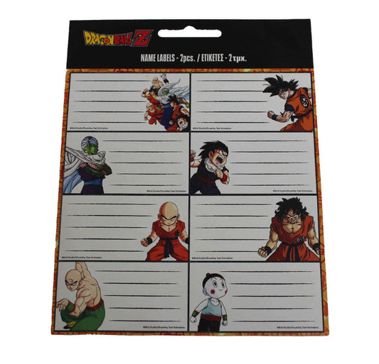 Драконовата топка 16-части notebook label комплект