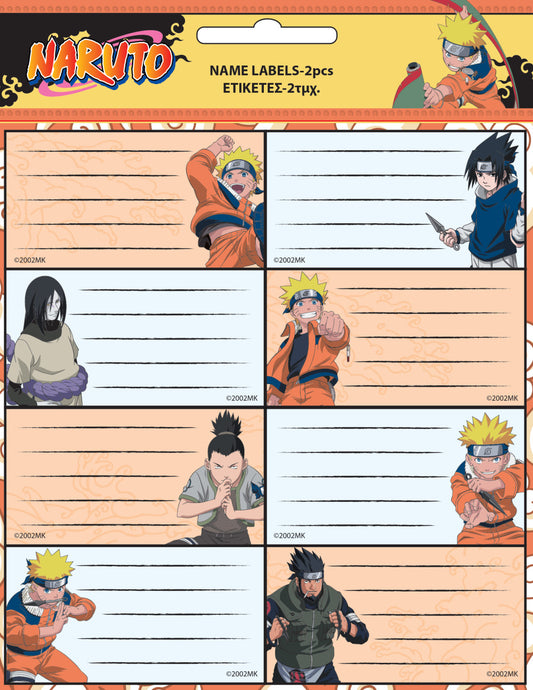 Наруто Fire notebook label комплект от 16