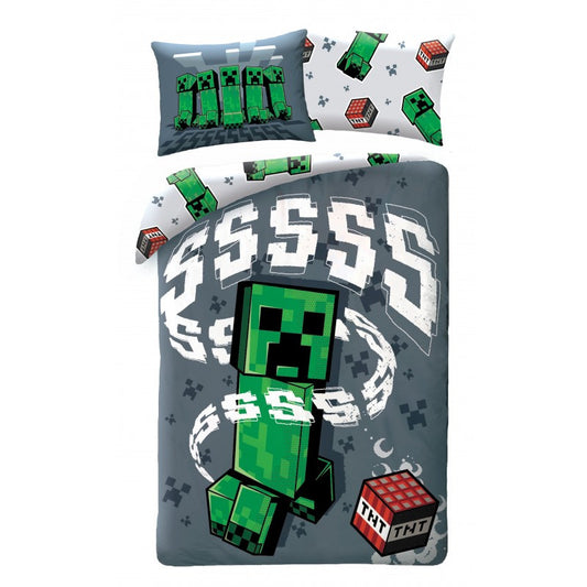 Майнкрафт TNT bedding cover 140?Ч200см, 70?Ч90 см