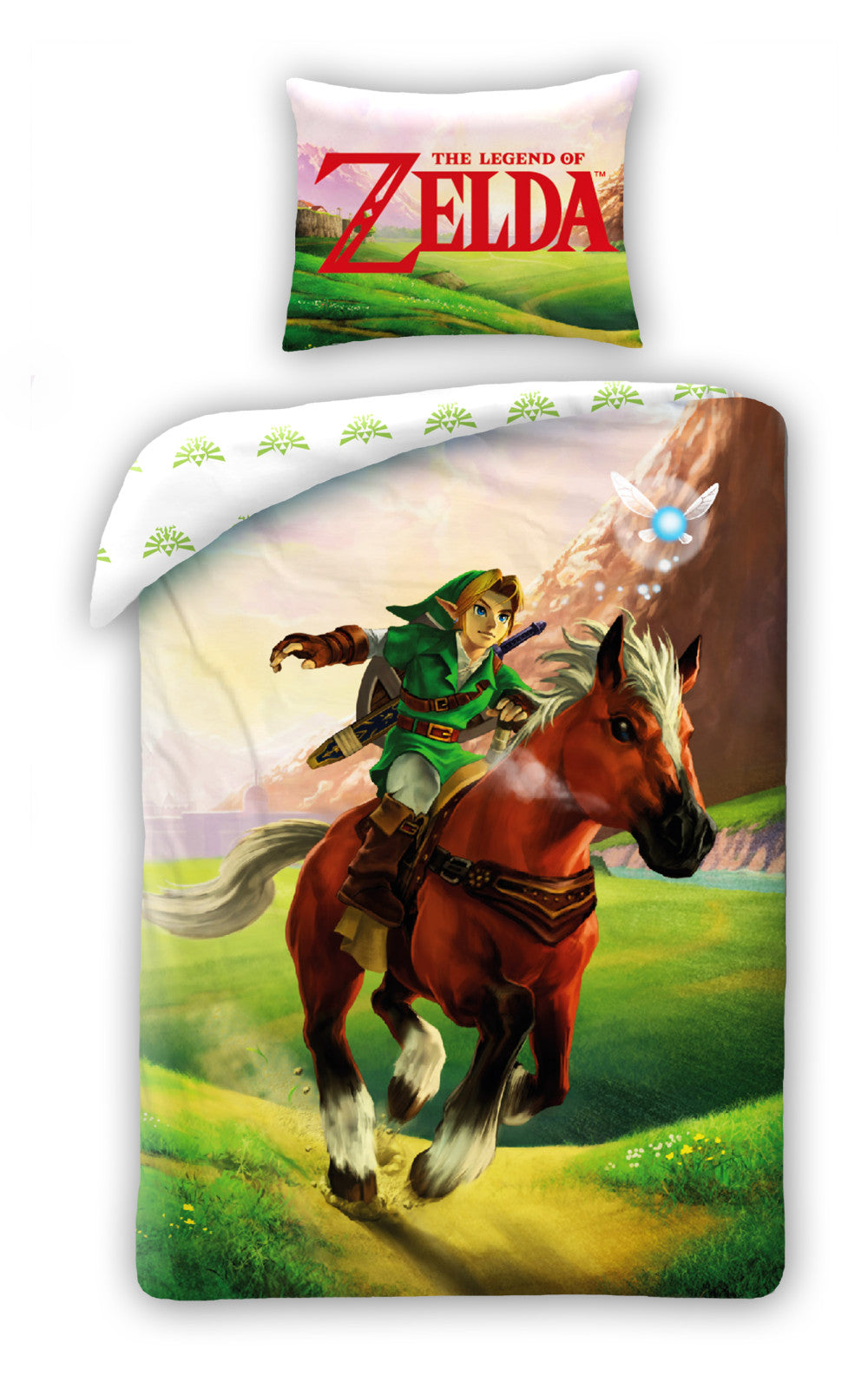 Zelda legend?бja Epona bedding cover 140?Ч200см, 70?Ч90 см