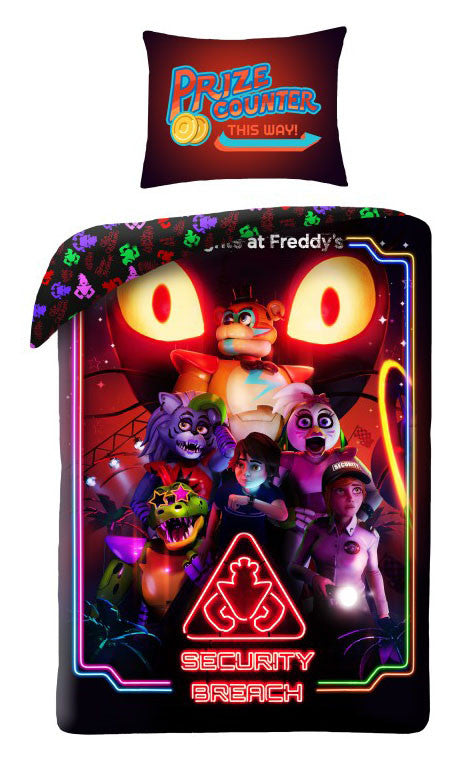 Five Nights at Freddy's: Security Breach bedding комплект 140?Ч200см, 70?Ч90 см