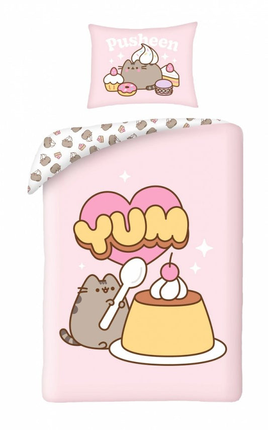 Pusheen Yum bedding cover 140?Ч200см, 70?Ч90 см
