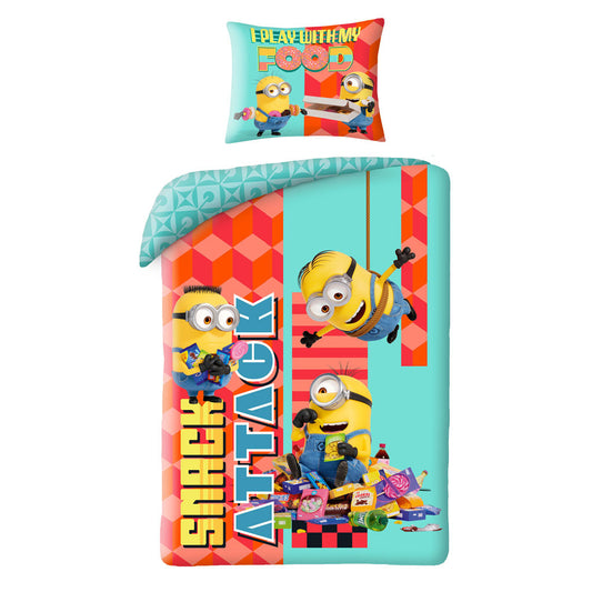 Миниони  Snack Attack bedding комплект 140?Ч200см, 70?Ч90 см microfibre