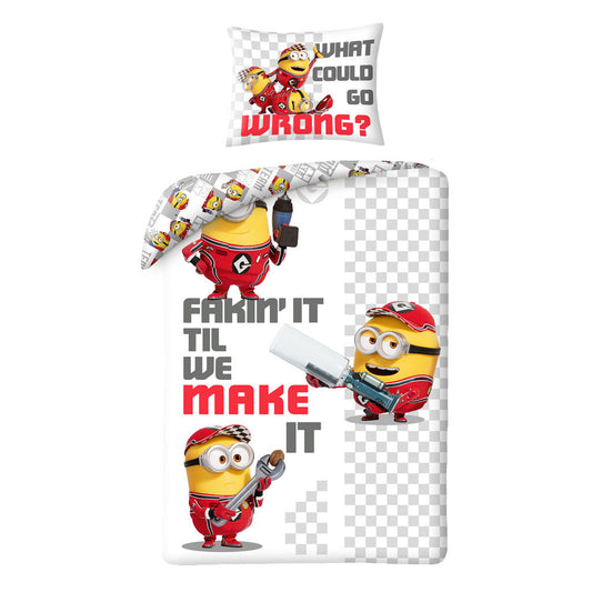 Миниони  Make It bedding комплект 140?Ч200см, 70?Ч90 см microfibre
