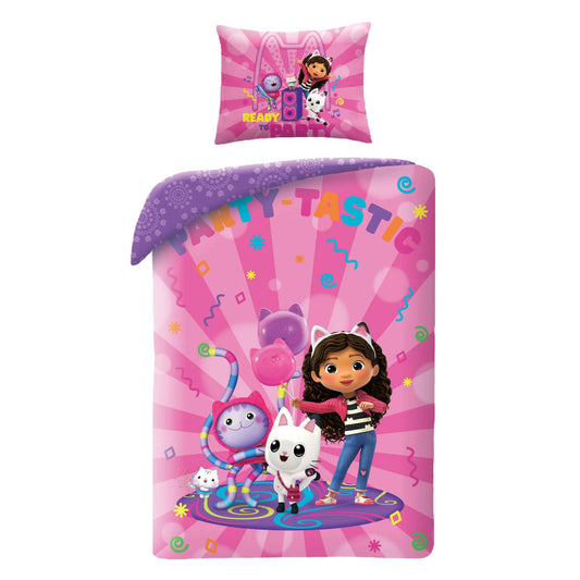 Куклената къща на Габи Парти-tastic детски  bedding комплект 100?Ч135см, 40?Ч60 см