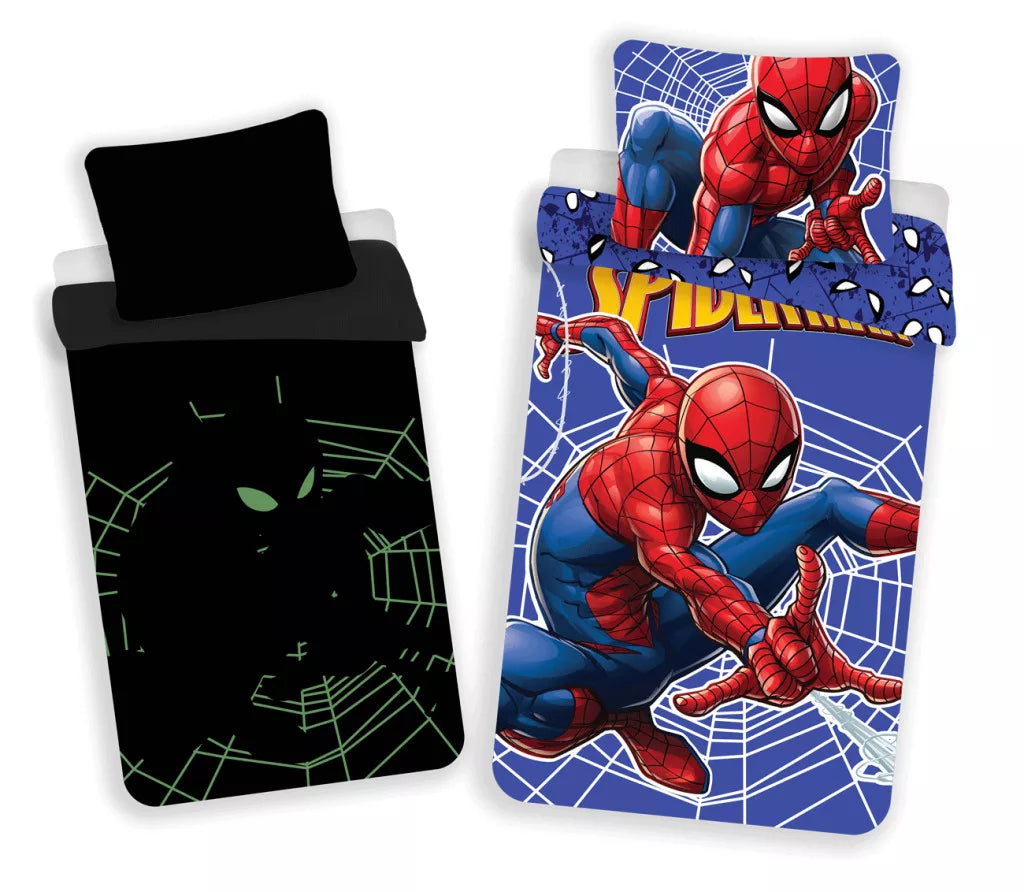 spalen komplekt spiderman svetesht v tamnoto