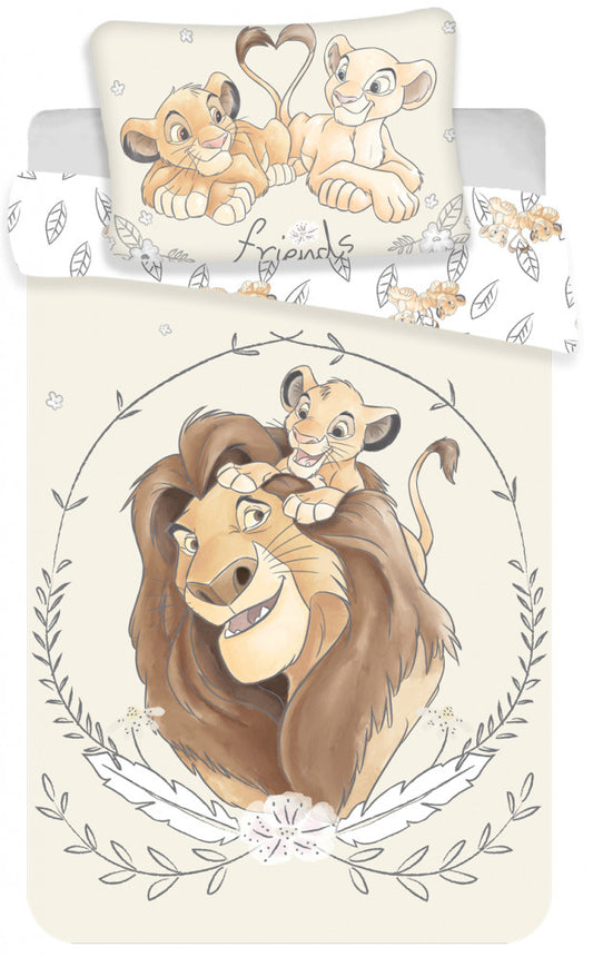 Дисни Цар Лъв Simba детски Bedding комплект 100?Ч135см, 40?Ч60 см