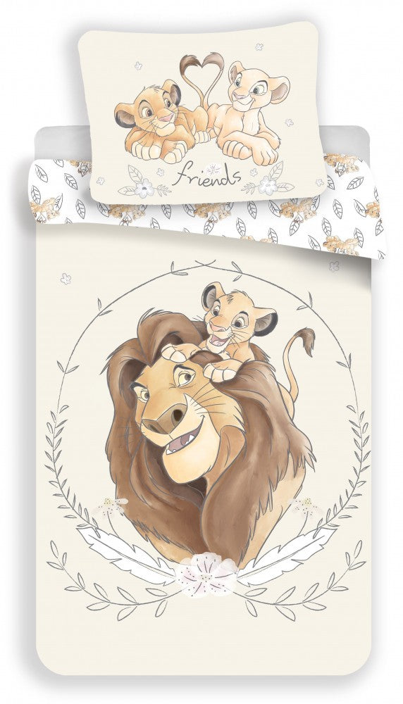 Дисни Цар Лъв Simba Bedding комплект 140?Ч200см, 70?Ч90 см