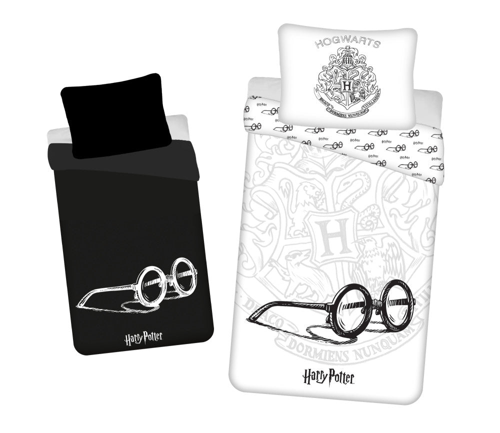 Хари Потър  Glasses Glow in the Dark Duvet Cover 140?Ч200см, 70?Ч90 см